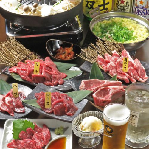 雪燈籠のらむ肉をご堪能いただける贅沢なラインナップです♪