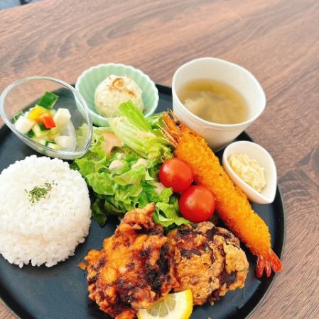唐揚げ※エビフライあり