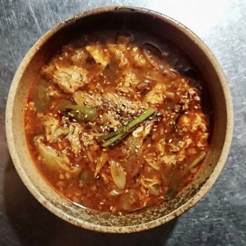カルビスープ、韓国風牛タンスープ