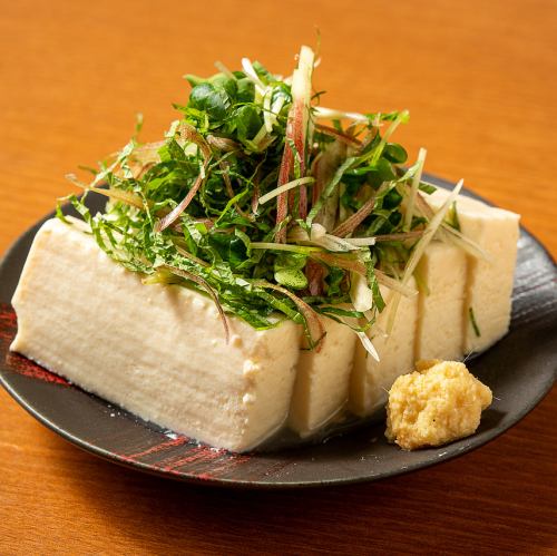 大人の薬味冷奴