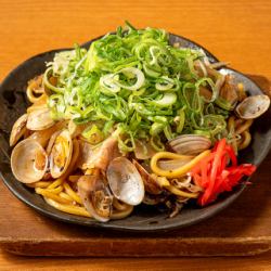 あさりネギ塩焼きそば