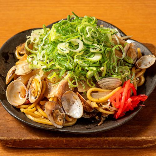 あさりネギ塩焼きそば