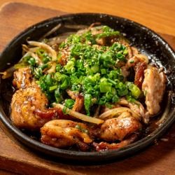 せせり黒胡椒炒め