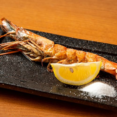 天然大海老塩焼き