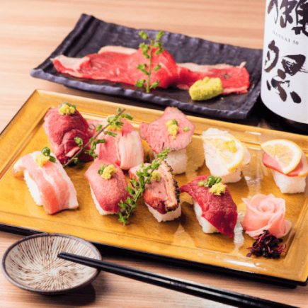 All-you-can-eat 20 dishes including sushi and wagyu beef sushi! [2-hour standard all-you-can-eat and drink course] 4,480 yen ⇒ 3,980 yen