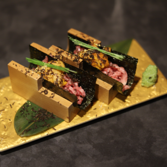 極 雲丹トリュフ手巻き