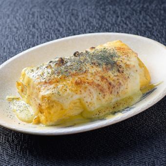 明太子チーズの出汁巻玉子