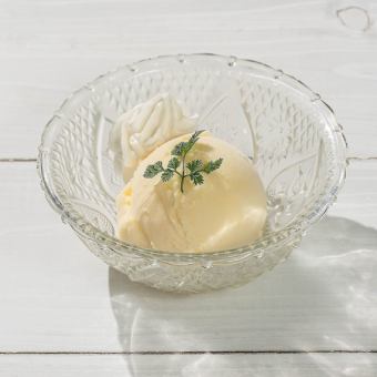 バニラアイス