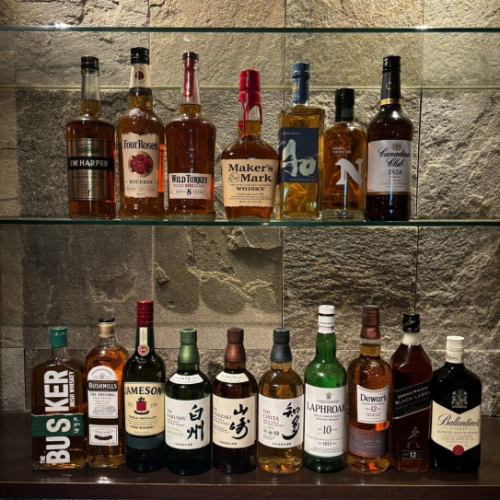 20種類のウイスキー
