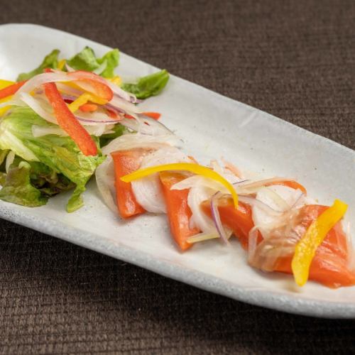 本日の鮮魚のカルパッチョ