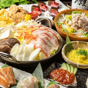【お試し】全8品2時間飲み放題!自家製の水炊きが味わえる当店お試しコース