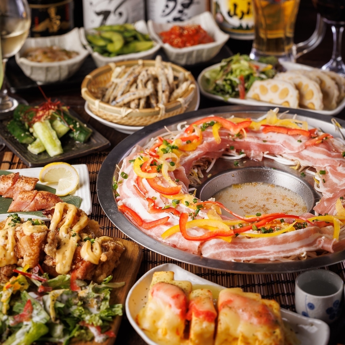 飲み放題付コース税込3000円~!ご宴会は当店にお任せください!