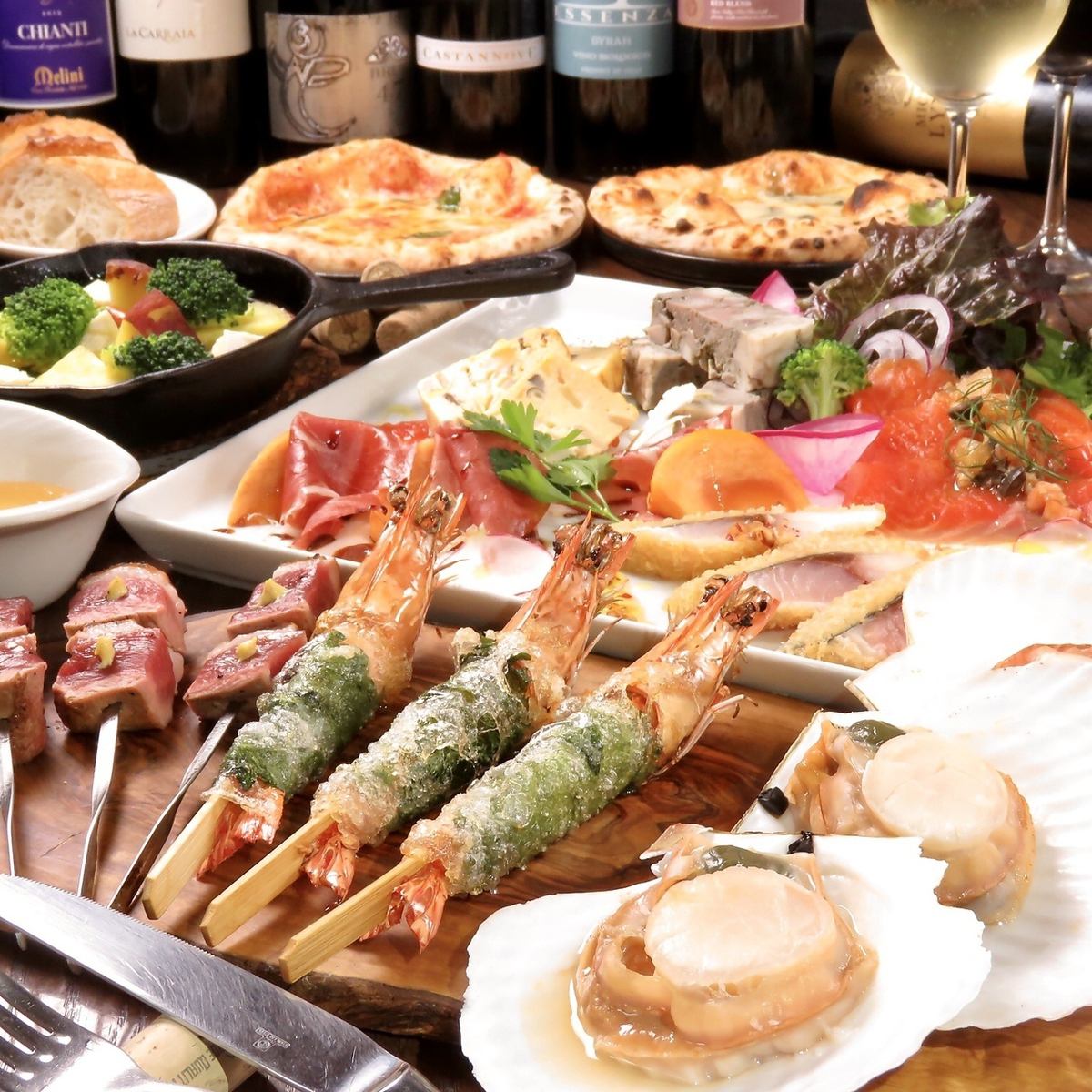 チーズ&シカゴピザが楽しめる！★ホワティうめだ泉の広場すぐ！