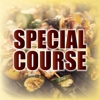 【3시간 프리미엄 음료 무제한 포함】BBQ 모듬 & 슈라스코 플레이트 첨부 SPECIAL【6500엔→5500엔】