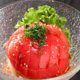 丸ごとトマトサラダ