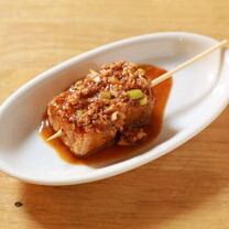 Deep-fried tofu, mapo style