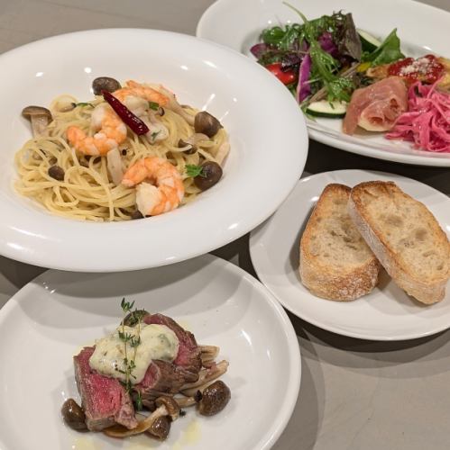 No.1 Popularity: Pasta set with roast beef