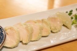 Chicken fillet marinated in wasabi