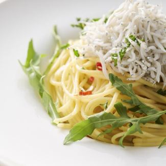 【おすすめ】シラスのペペロンチーノ