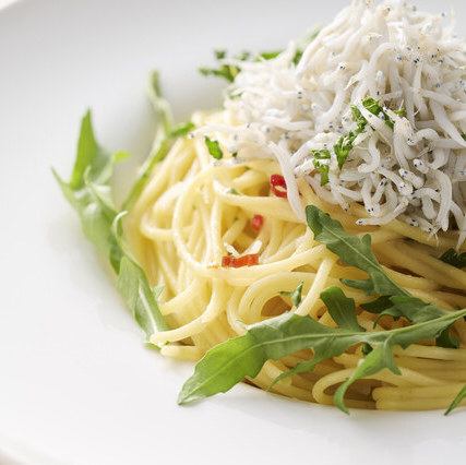 【おすすめ】シラスのペペロンチーノ