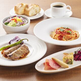 【週末ランチ限定】1ドリンク付き　ランチBコース