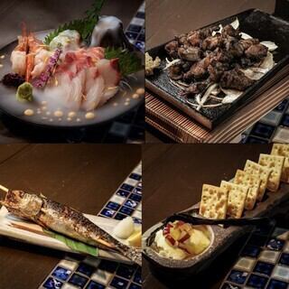 【プレミアム】まるじゅう堪能コース◆造り5種・トロイワシなどを満喫するワンランク上のプラン