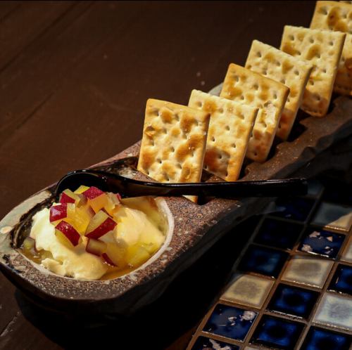 自家製なめらかチーズプリン