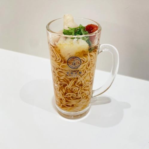 ジョッキ麺 梅しそ豚そうめん