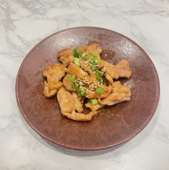 せせりの柚子胡椒和え