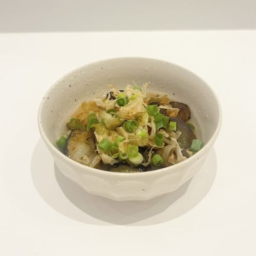 ナスの揚げ浸し