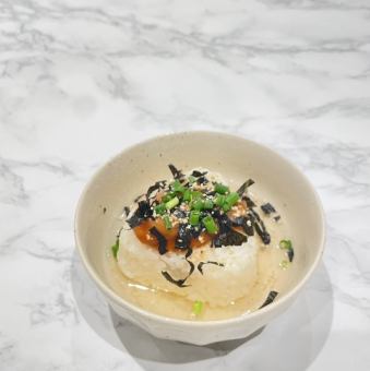 出汁茶漬け　いかの塩辛