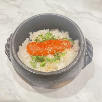 一本明太土鍋ご飯