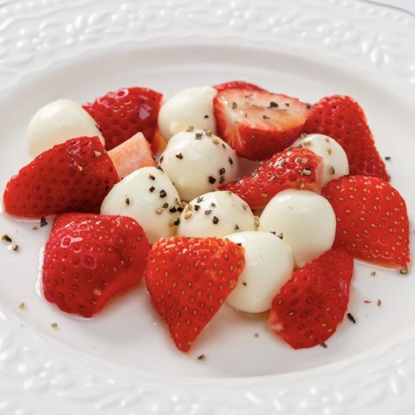 ≪映えウケ◎≫季節によって変わる！「季節のカプレーゼ」