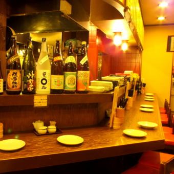 Delicious yakitori and delicious sake