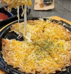 Cheese and potato pancake