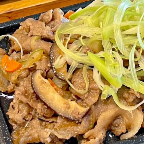 Green onion bulgogi