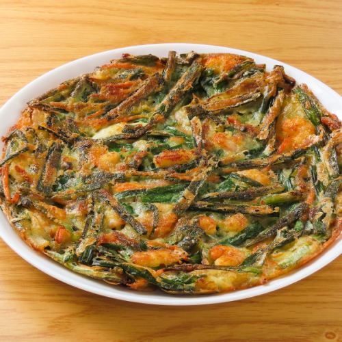 Seafood pancake