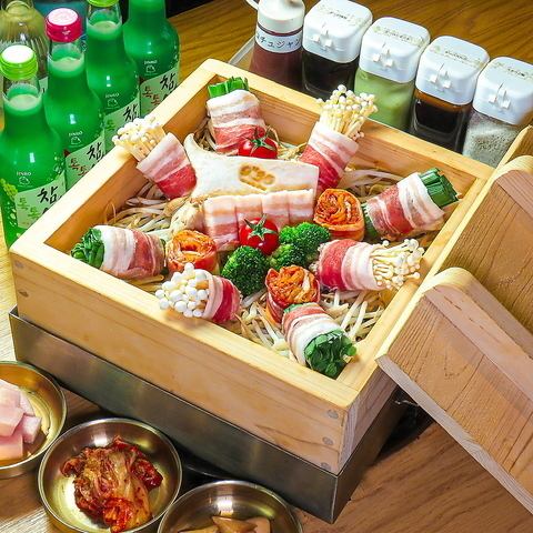 8 minutes from Shin-Okubo Station ★No.1 in the area! Healthy and delicious meat and vegetables with little oil♪