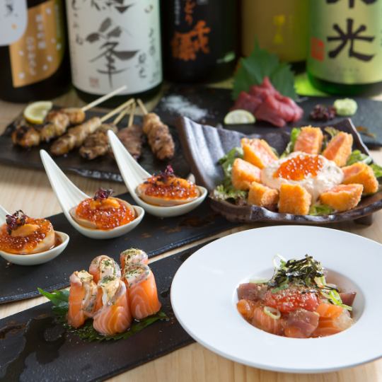 [120 minutes of all-you-can-drink included ☆ Full of volume and very popular at girls' parties and banquets!] Special course ≪5 dishes in total≫ 4,000 yen per person (tax included)