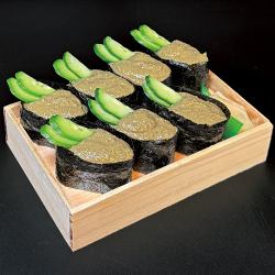 かにみそにぎり折