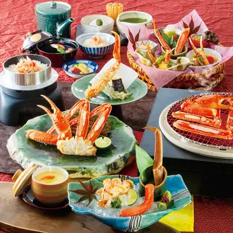 [Limited time offer: September 16th - November 15th] Grilled Crab Kaiseki Course "Shuka" (14 dishes total) 8800 yen (tax included)