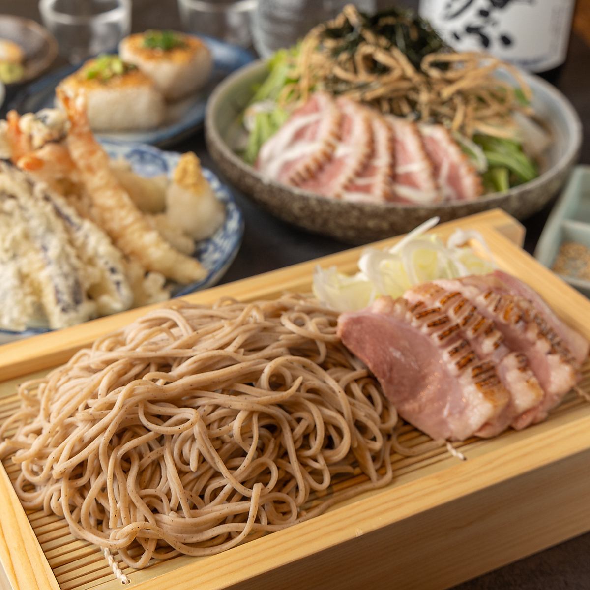 蕎麦にこだわりあり。食事も楽しめる居酒屋。