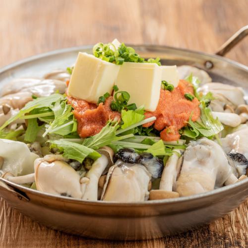 Oyster hotpot (salt or soy sauce or chige)