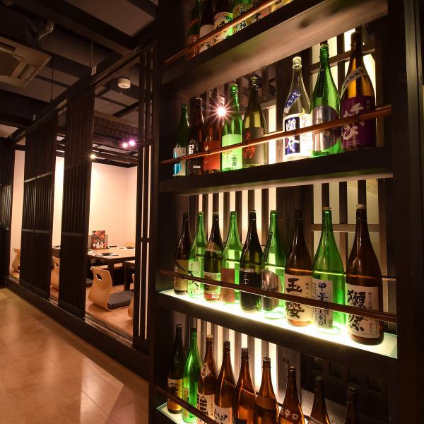 We have gathered a selection of fine sakes carefully selected from a wide variety of breweries! Enjoy them with your meal!