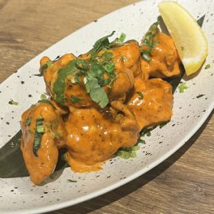 揚げ鶏レバーの旨辛チリソース