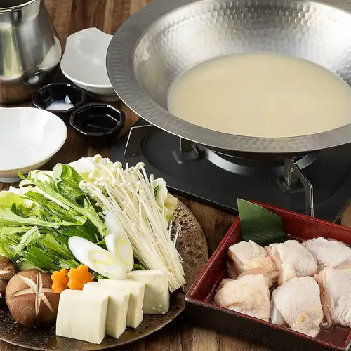 ★博多水炊き~鶏ガラスープでどうぞ~(1人前)