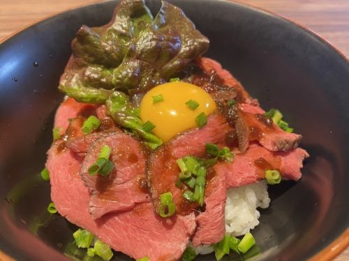 自家製ローストビーフ丼