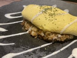 酱汁煎蛋饭