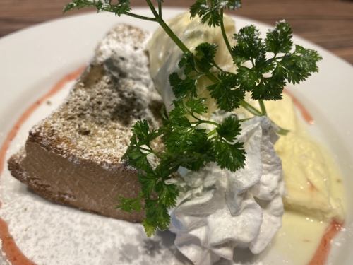 アールグレイの焼きシフォンケーキ