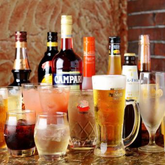 【単品飲み放題MENU】90分1,800円（L.O 0分）